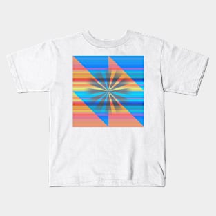 Light Burst in Complementary Colors Kids T-Shirt